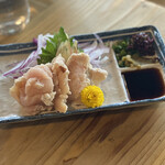 炭焼地鶏 山蔵 - むね刺し