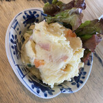 炭焼地鶏 山蔵 - ポテトサラダ