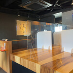 塩ラーメン あす流 - 入口側ヾ(*´∀｀*)ﾉ