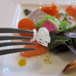 ブラッスリー テロワール - 飾り切りの野菜