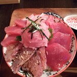 MAGURO GARAGE - 特上本まぐろ丼＋ご飯大盛