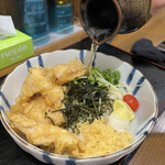 讃岐うどん中村屋 - とり天ぶっかけうどん