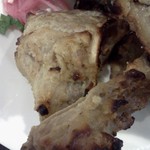 アーンドラ・ダイニング - ラムチョップのアップ