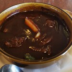 ロイヤルホスト - カシミールカレーのアップ