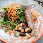Cafe＆Rotisserie LA COCORICO - 贅沢!!前菜プレート♬