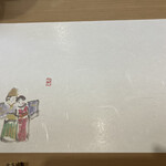 うを徳 - お雛様のテーブルマット