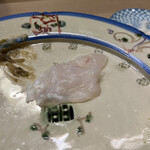 うを徳 - とらふぐの刺身