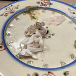 うを徳 - とらふぐ皮湯引き