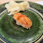 うを徳 - 赤貝のにぎり