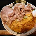 一条流がんこ総本家分家四谷荒木町 - 2/20（2日目）師弟対決　塩ラーメン