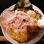 一条流がんこ総本家分家四谷荒木町 - 2/20（2回目）師弟対決　塩ラーメン