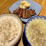 牛たん徳茂 - 牛タン定食(小)3枚6切
