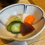 わたべ - お漬物だけでお茶碗3杯分ご飯食べれる