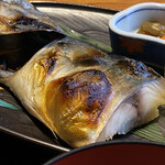 Kinkasaba Warayaki Sushi Kinji - 焼き魚アジ