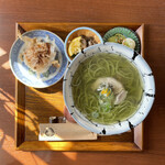 GReen tea Lab - 塩鶏茶煮麺