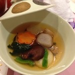 熊本交通センターホテル - 椀物かな？