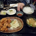 串坊 - 唐揚げ定食