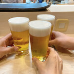 松寿司 - おめでとうございます！ある夜の祝杯！