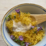 松寿司 - クリーミーな白子とからすみ♡