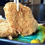 川魚・郷土旬菜 うおとし - サクサク食感のナマズフライですよ！
