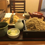 油や - 天ざるそば