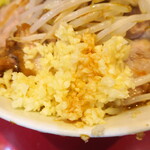 ラーメン二郎 - ニンニク多め