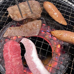 焼肉 うしの家 - この日は豚トロうまかった