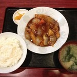 中華東陽一 - 酢豚定食