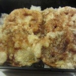 延喜寿し - 娘アレンジうな重のタレごはんに天ぷらの蓮根のせ！