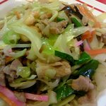 中華料理 牡丹園 - ランチセット660円の皿うどん