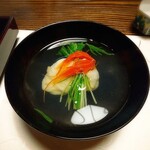 天麩羅　中清 - 蛤のしんじょう