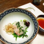 天麩羅　中清 - タイのお刺身