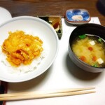 天麩羅　中清 - シメのかき揚げ丼