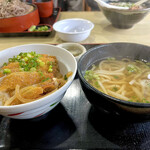 Otafuku Udon - かつとじ丼セット　800円