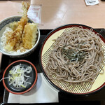 かつてん - 料理写真:そばとミニ丼¥830