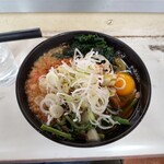 駅そば そば・うどん八起家 - いつものごとくネギ増し