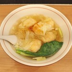 麺屋 六 - 海老ワンタン麺（麺大盛）