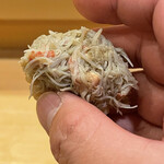 鮨駒 - ズワイガニ