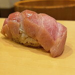 鮨駒 - 壱岐産鮪蛇腹漬