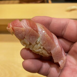 鮨駒 - 壱岐産鮪蛇腹漬