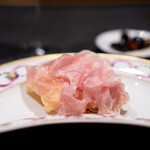 三和 - パルマ産生ハム”クラッタ”とニョッコフリット