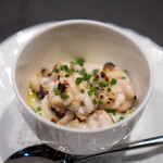 三和 - 焼き白子とカリフラワーのフラン