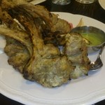 アーンドラ・ダイニング - 2013.01・ディナー、ラムチョップ