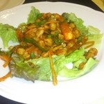 アーンドラ・ダイニング - 2013.01・ディナー、ヒヨコ豆のサラダ