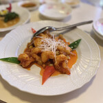 登龍 - 大海老ガーリックソース　美味