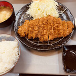 ロースカツ定食 修 - 鹿児島豚(ロース)定食＝1000円 税込