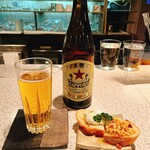 ジャムセッション - 瓶ビール＆本日のチャーム