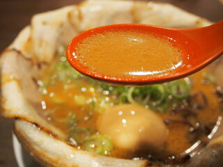 tenshoura-men - 天翔チャーシュー麺（スープ）