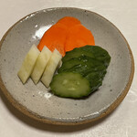 鰻はし本 - お漬物