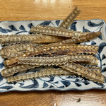 鰻はし本 - 骨せんべい